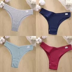 Calcinha de algodão, roupa interior sexy, TAMANHO M-XL, 4PCS - loja online