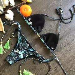 Maiô brasileiro de 2 peças para mulheres, biquínis sexy, biquíni push up, ma
