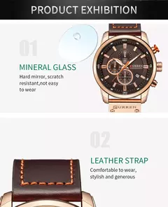 Relógios masculinos, superior de luxo relógio - comprar online