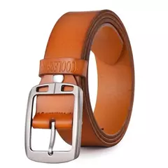 Cintos de couro cowboy marca de cinta de luxo couro genuino - loja online