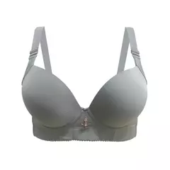 Fallsweet sutiã plus size lingerie sexy copo grosso sutiãs para mulheres sóli - loja online