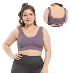 Sutiã sem costura, acolchoado, Plus Size - Smartshopstores Boutique