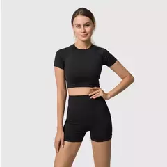 Conjunto de roupas femininas para prática esportiva, kit sem costura para ioga - Smartshopstores Boutique