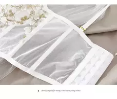 Conjunto Lingerie Francesa Feminina, Roupa Interior Sexy, Renda Bordada - loja online