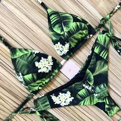 Conjunto de biquíni push up, traje de banho sexy