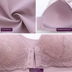 Sutiãs de renda, sem costura, fechamento frontal, Plus Size - loja online