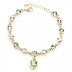 Moda Pulseiras femininas, safira azul, alta qualidade - comprar online