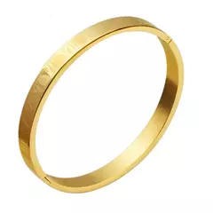 Luxo Roman Royal Classic pulseira de aço inoxidável, pulseiras titânio, masculino - Smartshopstores Boutique