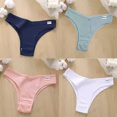 Calcinha de algodão, roupa interior sexy, TAMANHO M-XL, 4PCS