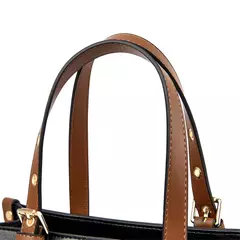 Bolsa de couro vintage para mulheres 3 camadas, bolsa casual para senhoras, bols - Smartshopstores Boutique