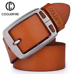 Cintos de couro cowboy marca de cinta de luxo couro genuino - Smartshopstores Boutique