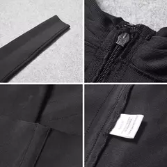 Vestido manga longa profundo decote em v sexy