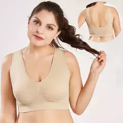 Sutiã sem costura, acolchoado, Plus Size - loja online
