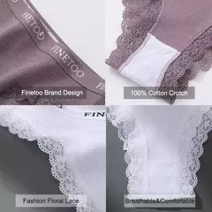 Imagem do Calcinhas de algodão tanga sexy