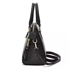 Bolsa padrão crocodilo, couro PU, bolsa de ombro - Smartshopstores Boutique