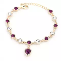 Moda Pulseiras femininas, safira azul, alta qualidade - comprar online