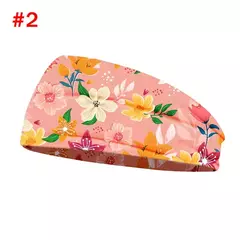 Bandana de ioga com estampa floral para mulheres, bandana vintage para meninas, - loja online