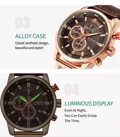 Relógios masculinos, superior de luxo relógio - comprar online