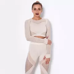 Conjunto de yoga esporte outfits feminino na internet
