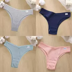 Calcinha de algodão, roupa interior sexy, TAMANHO M-XL, 4PCS na internet