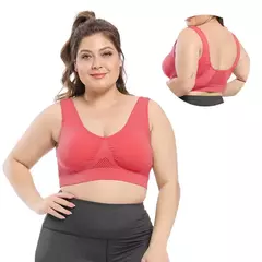 Sutiã sem costura, acolchoado, Plus Size na internet