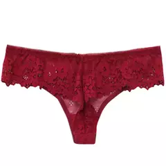 Lingerie sexy de renda tentação calcinha de cintura baixa - loja online