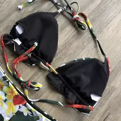 Conjunto sexy de biquíni estampado em pôa - Smartshopstores Boutique