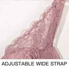 Sutiã de Renda Ajustável, Plus Size, B, C, D, Tamanho Grande - loja online