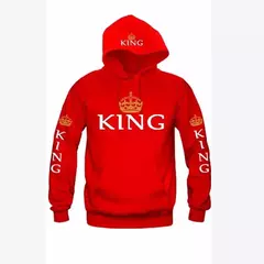 Moletom com Capuz QUEEN & KING