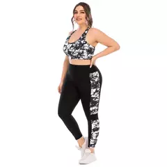 Terno de ioga para mulheres, roupas esportivas, plus size - loja online