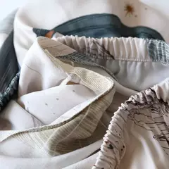 Primavera/verão novo 100% viscose pijama de calça e blusa manga comprida - Smartshopstores Boutique