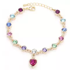 Moda Pulseiras femininas, safira azul, alta qualidade - Smartshopstores Boutique