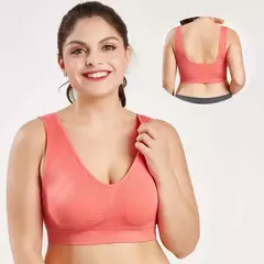 Sutiã sem costura, acolchoado, Plus Size - Smartshopstores Boutique