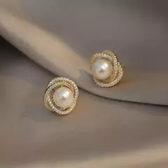 Brincos de pérolas acessório de luxo - loja online
