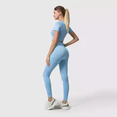 Conjunto de roupas femininas para prática esportiva, kit sem costura para ioga - comprar online