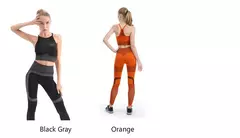 Imagem do Leggings de cintura alta, sutiã espotivo