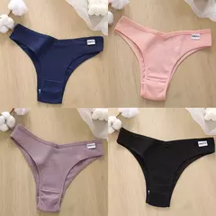 Calcinha de algodão, roupa interior sexy, TAMANHO M-XL, 4PCS - comprar online