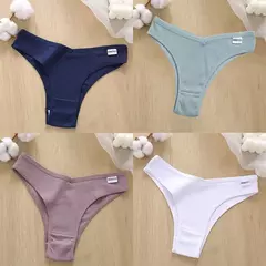 Imagem do Calcinha de algodão, roupa interior sexy, TAMANHO M-XL, 4PCS