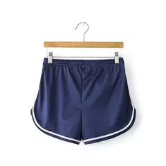 Shorts finos e sedosos femininos, cintura alta, casual - Smartshopstores Boutique