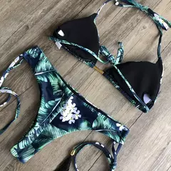 Conjunto de biquíni push up, traje de banho sexy - comprar online