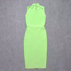Vestido vintage sexy verão