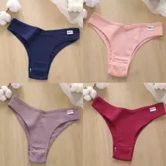 Calcinha de algodão, roupa interior sexy, TAMANHO M-XL, 4PCS - loja online