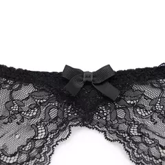 Imagem do Sexy Sutiãs e Ligas de Renda, Plus Size, Calcinhas, Tangas, Meias, 5 pcs