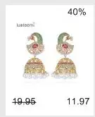 Brincos de luxo Zircão Gota de Água Oscila Brincos Longos - Smartshopstores Boutique