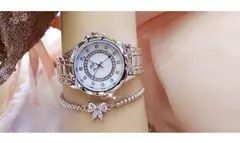 Imagem do Relógio de pulso feminino diamante strass, elegante