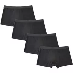 Cuecas masculinas Bamboo Hole, Boxers, Roupa interior, Tamanho Grande 5XL, 6XL,7XL; 4pcs - loja online