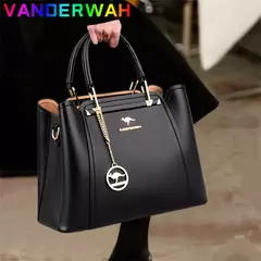 Bolsas de luxo de couro macio bolsas femininas designer 3 camadas ombro crossbody - comprar online