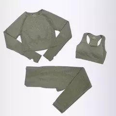2/3/5 pçs sem costura feminino conjunto de yoga treino roupas esportivas