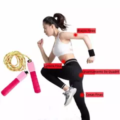 Corda De Pular Profissional Com Contador Para exercício