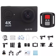 Câmera de Ação Ultra HD, Capacete Impermeável, Gravação de Vídeo, Câmera Esportiva, WiFi, 2,0", 170 D, 720 P, 30fps - Smartshopstores Boutique